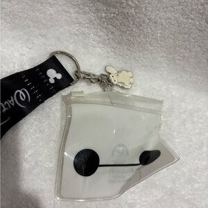 Walt Disney World Lanyard with Baymax Pouch and charm